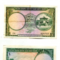 Viet Nam: 1 dong 1956 (Pick#1a)
