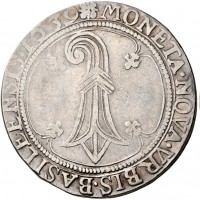 Svizzera, Basilea: tallero 1639 (HMZ,2,78p), grammi 27.36