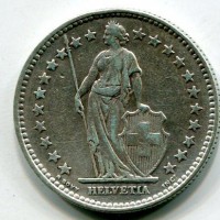 Svizzera, Confederazione: 2 franchi 1937