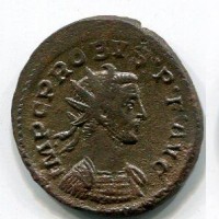 Probo (276-282 d.C.): antoniniano "SALVS AVG" zecca di Lione (RIC,V,II#124)