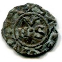 Rimini, Comune Autonomo (1250-1385): denaro (MIR#1354), gr. 0,46