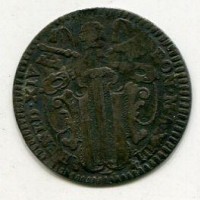 Roma, Benedetto XIV (1740-1758): grosso anno XIIII (Muntoni#66A), gr.1,20