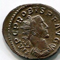 Probo (276-282 d.C.): antoniniano "MARS VICTOR" zecca di Lione (RIC,V#38)