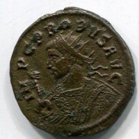 Probo (276-282 d.C.): antoniniano "PAX AVGVSTI" zecca di Ticinum (RIC,V#516)