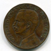 Vittorio Emanuele III (1900-1943): 5 cent. 1912 (Gigante#259)