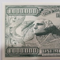 USA: 1.000.000 dollari "FANTASY NOTE" , curiosità regalo