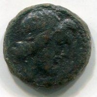 Sicilia-Siracusa, Quinta Democrazia (214-212 a.C.): AE 13 mm (Sng Ans#10512), gr.3,23