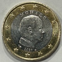 Monaco 2023: 1 euro