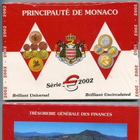 Monaco 2002: serie euro confezione originale