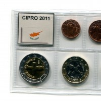 Cipro 2011: serie euro, confezionata da privati