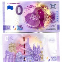 0 Euro: "Happy Valentine's Day"
