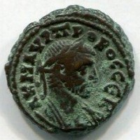 Probo (276-282 d.C.): tetradramma, zecca di Alessandria in Egitto coniata nel 280/281 d.C. (Emmett#3984)