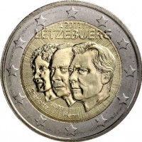 Lussemburgo 2011: 2 euro commemorativi "i Granduchi"