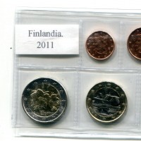 Finlandia 2011: serie euro, confezionata da privati