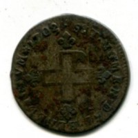 Francia, Luigi XIV (1643-1715): 16 denari 1703-BB (Duplessy#1583)