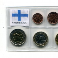 Finlandia 2017: serie euro, confezionata da privati