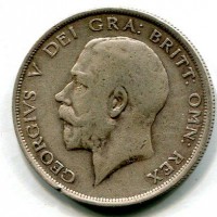 Gran Bretagna, Giorgio V (1910-1936): 1/2 corona 1916 (Spink#4011)