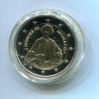 Monaco 2020: 2 euro commemorativi "Naissance d'Honoré III", nella confezione ufficiale