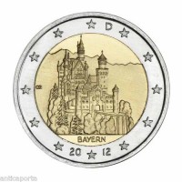 Germania 2012: 2 euro commemorativi "Bayern"