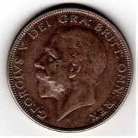 Gran Bretagna, Giorgio V (1910-1936): 1/2 corona 1928 (Spink#4037)