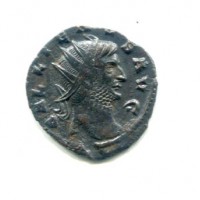 Gallieno (253-268 d.C.): antoniniano "PAX AVG", zecca di Siscia (RIC#575)
