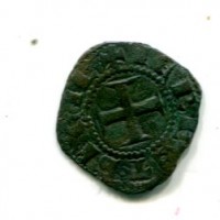 Napoli, Carlo II d'Angiò (1285-1309): denaro gherardino (M.I.R#26), gr.0,47