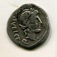 Egnatuleia, C.Egnatuleius C.F. (97 a.C.): quinario  (Crawford#333), gr.1,82