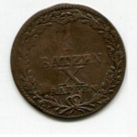 Svizzera, Lucerna: 1 batzen 1810