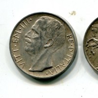 Vittorio Emanuele III (1900-1943): 10 lire 1927** "Biga" (Gigante#56a)
