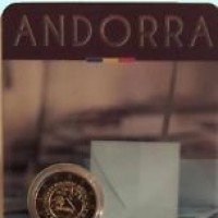 Andorra 2015: 2 euro "Maggiore età e diritti politici", nella coincard ufficiale