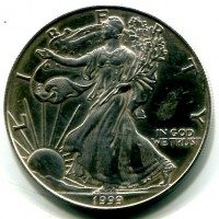 USA: 1 dollaro 1999 "Oncia"
