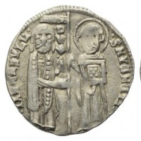 Venezia, Giovanni Dandolo (1280-1289): grosso "Matapan" (Paolucci,23#2), grammi 2,01, 20 mm