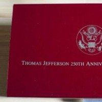 USA: 1 dollaro 1993 "T. Jefferson" in confezione originale