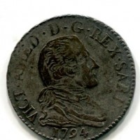 Vittorio Amedeo III (1773-1796): 20 soldi 1794 (Montenegro#371)

