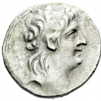 Regno Seleucide, Antioco VII Evergete (138-129 sec. a.C.): tetradracma, zecca di Antiochia (Seleucid Coins#2061.1o), grammi 16.34, mm 29