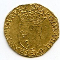 Francia, Carlo IX (1560-1574): scudo 1573-B (Duplessy#1057)