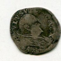 Roma, Paolo V (1605-1621): mezzo grosso (Muntoni#115), gr.0,64