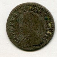 Ferrara, Clemente XI (1700-1721): muraiola (Muntoni#246), gr.1,37