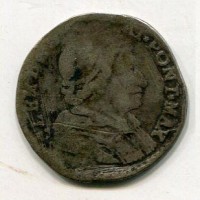 Ferrara, Clemente XI (1700-1721): muraiola (Muntoni#239), gr.2,77