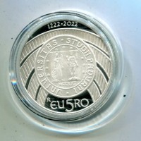 Italia 2022: 5 euro "Ottocentenario Università di Padova", nella confezione originale -proof-
