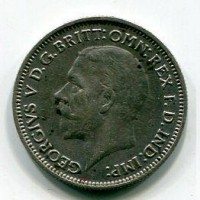 Gran Bretagna, Giorgio V (1910-1936): 6 pence 1934 (Spink#4041)