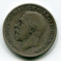 Gran Bretagna, Giorgio V (1910-1936): 1/2 corona 1929 (Spink#4037)