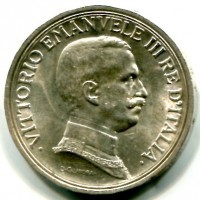 Vittorio Emanuele III (1900-1943): 2 lire 1917 "Quadriga Briosa" (Gigante#104), colpetto
