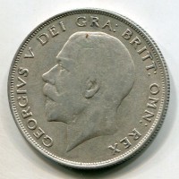 Gran Bretagna, Giorgio V (1910-1936): 1/2 corona 1924 (Spink#4021A)