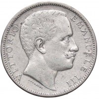 Vittorio Emanuele III (1900-1943): 2 lire 1902 "Aquila Sabauda" (Gigante#90)