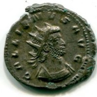 Gallieno (253-268 d.C.): antoniniano "VIRTVS AVG" (R.I.C.#90)