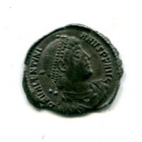 Valentiniano I (364-375 d.C.): siliqua "VOT V" zecca di Costantinopoli (Cohen#69), gr.1,45