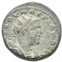 Cilicia, Anazarbus, Valeriano I (253-260 d.C.): bronzo radiato (Sng Levante#1523), grammi 13.53, mm 24