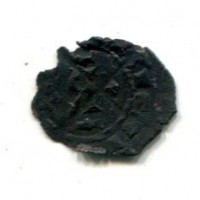 Brindisi, Carlo I d' Angiò (1266-1278): denaro (MIR#339), forellino

