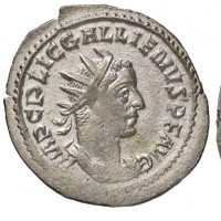 Gallieno (253-268 d.C.): antoniniano "LIBERALITAS AVG" zecca di Roma (Cohen#566), grammi 3,02. SPL+/qFDC, ottima qualità e centratura, bel ritratto e metallo lucente